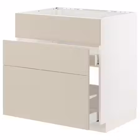 METOD / MAXIMERA Шкаф под мойку+3фасада/2ящика