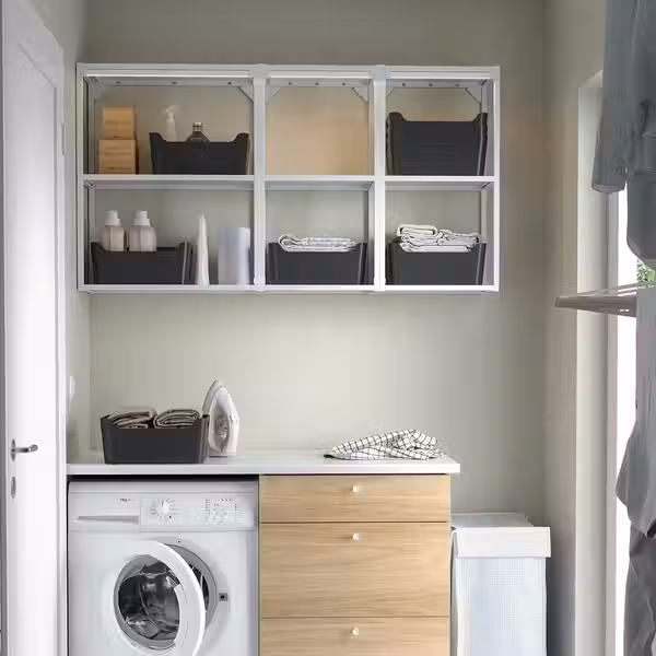 UPPDATERA Контейнер - антрацит 34x24 см - фото 6