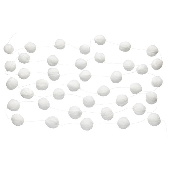 Гирлянда ВИНТЕР 2018, белый (2.7 м) - схема-чертеж с размерами