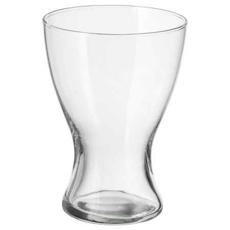 Ваза, прозрачное стекло, 20 см IKEA ВАСЕН 503.717.34