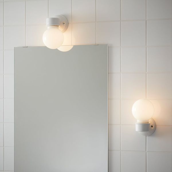 Бра, каменная керамика, стекло IKEA ВИТЕМОЛЛА 403.610.28 - фото 3