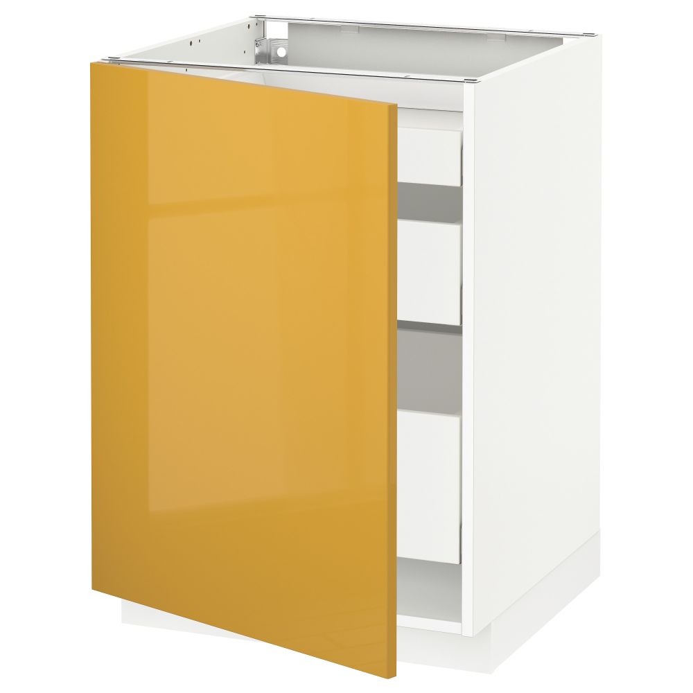 IKEA, вид спереди - схема-чертеж с размерами