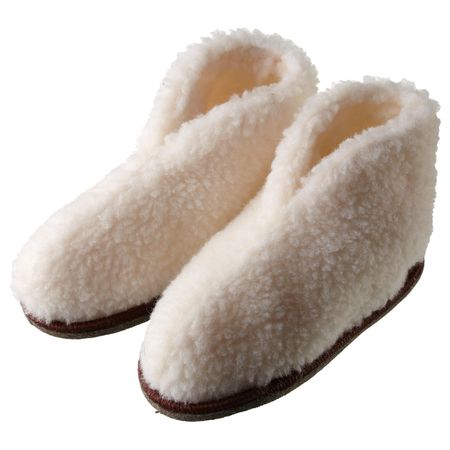 Домашние тапочки, белый L/XL IKEA FEGEN ФЕГЕН 103.776.72