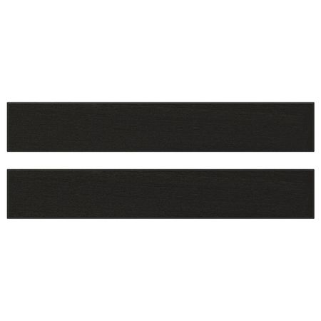 Фронтальная панель ящика, черная морилка 60x10 см IKEA LERHYTTAN ЛЕРХЮТТАН 403.565.07