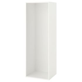 PLATSA Каркас - белый 60x55x180 см