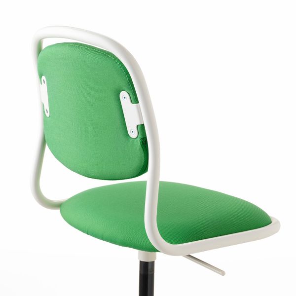 Детский стул для письменного стола, белый/Висле ярко-зеленый IKEA ÖRFJÄLL ОРФЬЕЛЛЬ 303.730.22 - фото 3