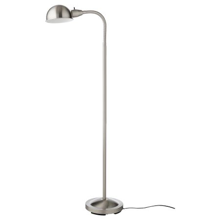 Светильник напольный для чтения ФОРМАТ, никелированный