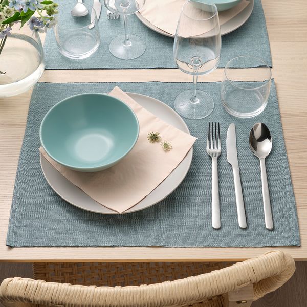 Салфетка бумажная, 40x40 см, бледно-розовый IKEA FANTASTISK ФАНТАСТИСКISK ФАНТАСТИСК 205.646.73 - схема-чертеж с размерами