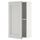 Навесной шкаф с дверцей, серый 40x75 см IKEA KNOXHULT КНОКСХУЛЬТ 603.485.16