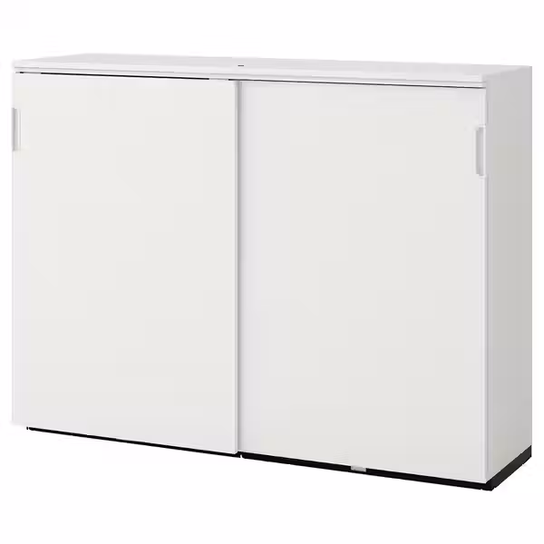 GALANT Шкаф с раздвижными дверцами - белый 160x120 см - фото 1