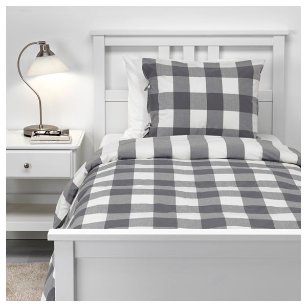 Пододеяльник и 1 наволочка ЭММИ РУТА, темно-серый, белый - фото 4