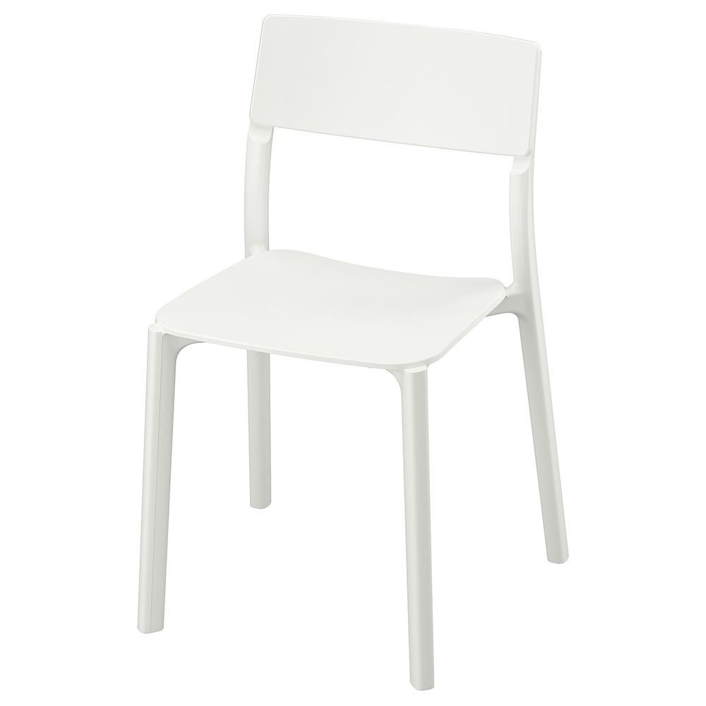 Стул, белый IKEA JANINGE ЯН-ИНГЕ 003.609.07 - фото 1
