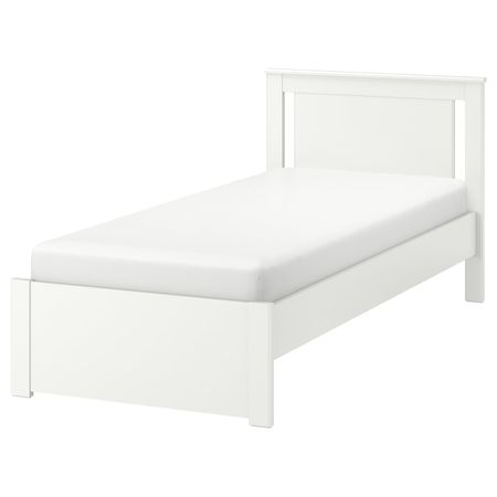Каркас кровати, белый/Лурой 90x200 см IKEA SONGESAND СОНГЕСАНД 592.410.31