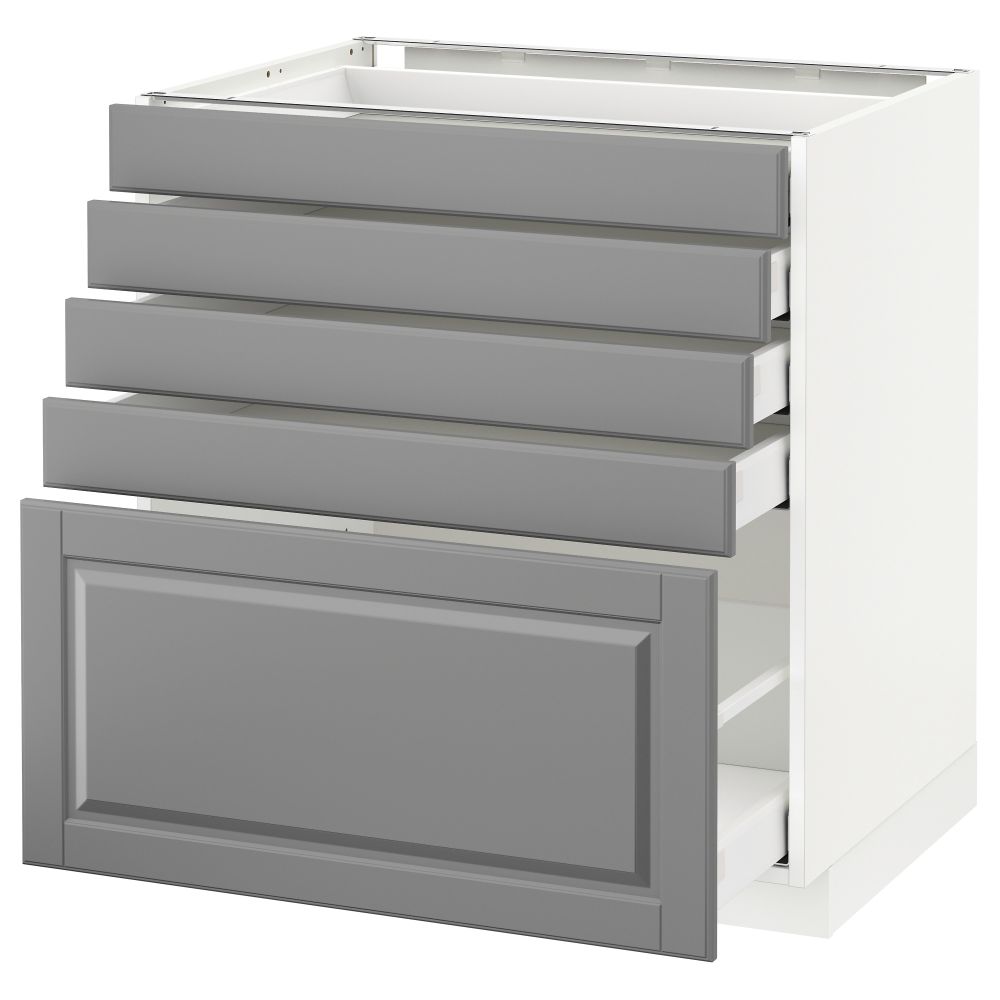 IKEA, вид спереди - схема-чертеж с размерами