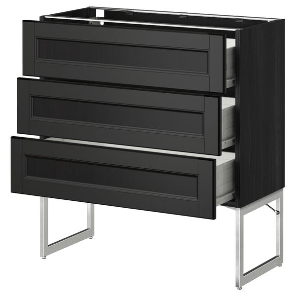 IKEA, вид спереди - схема-чертеж с размерами