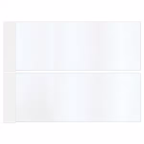 MAXIMERA Дополнит боковина д/ящика, высокая - стекло 37 см - фото 1