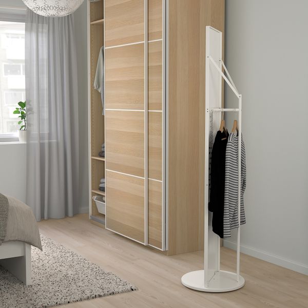 Зеркало напольное, белый 45x178 см IKEA VENNESLA ВЕННЕСЛА 203.982.59 - фото 3