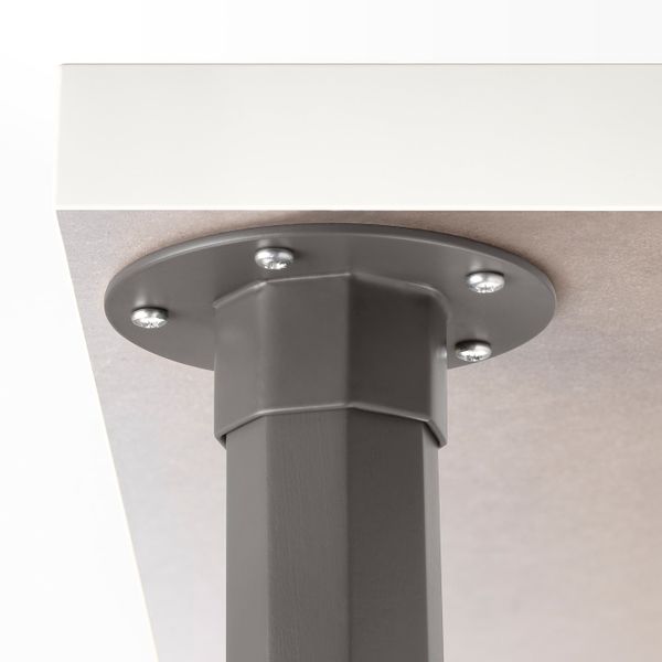 Ножка, темно-серый 70 см IKEA ALVARET АЛЬВАРЭТ 703.554.84 - схема-чертеж с размерами