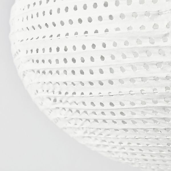 Абажур для подвесного светильника, круглой формы белый IKEA СОЛЛЕФТЕО 903.868.23 - схема-чертеж с размерами