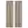 HÄGGVECKMAL ХЭГГВЕККМАЛ Затемняющие гардины, 2 шт. - бежевый/с лентой 145x300 см