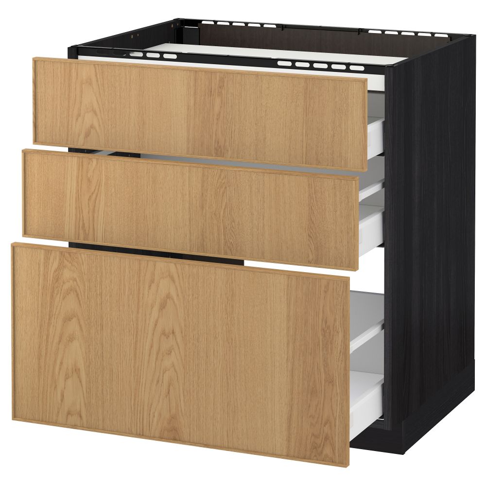 IKEA, вид спереди - схема-чертеж с размерами