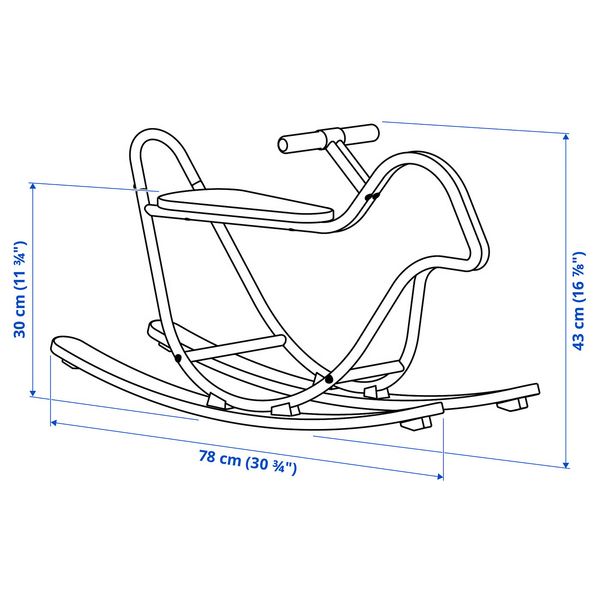 IKEA, дополнительный ракурс - схема-чертеж с размерами