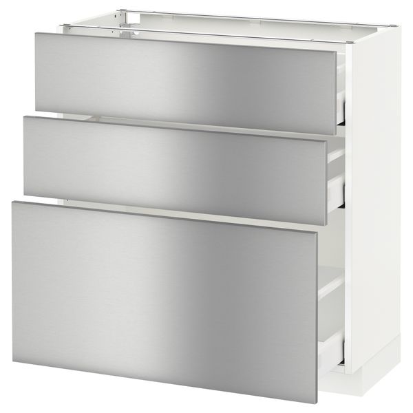 IKEA, вид спереди - схема-чертеж с размерами