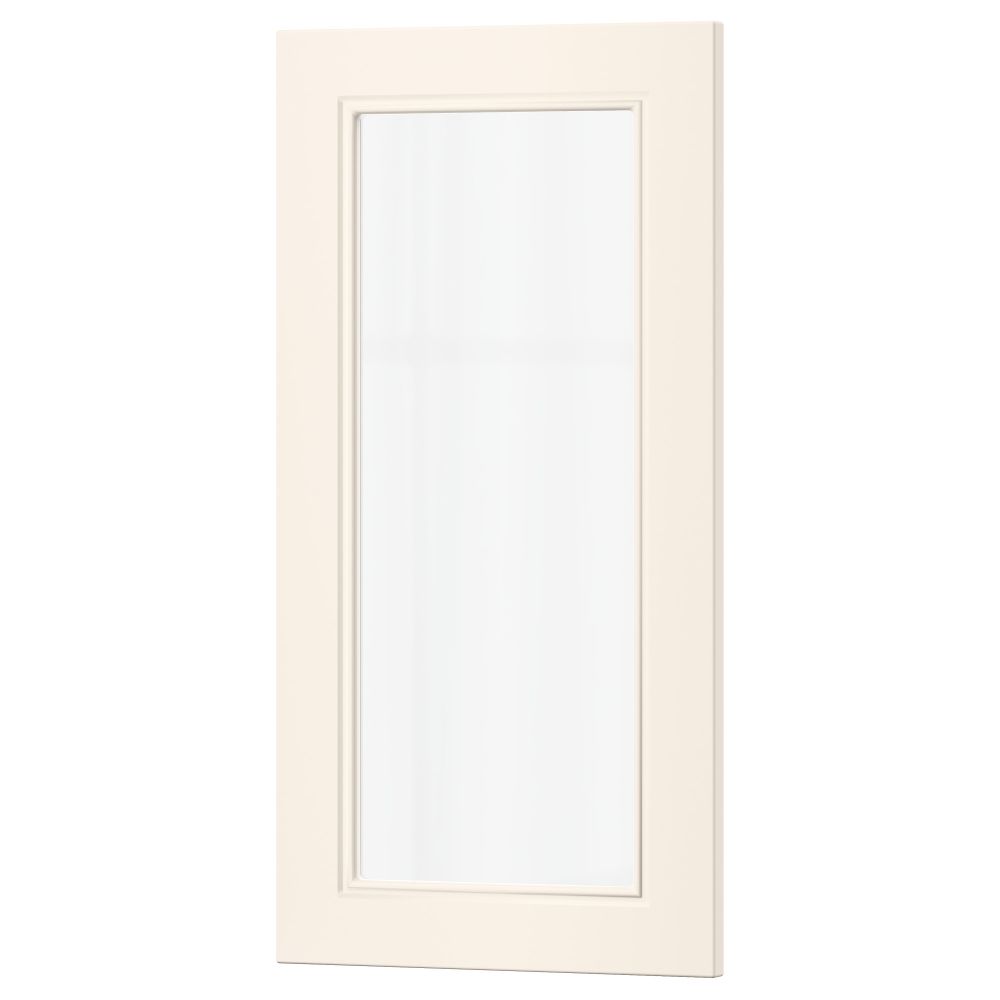 Стеклянная дверь ХИТАРП, белый с оттенком - фото 1