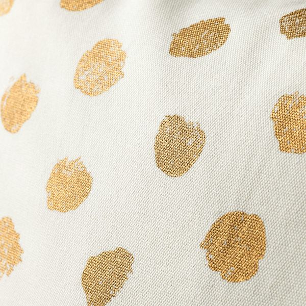 Чехол на подушку, белый, золотой 50x50 см IKEA SKÄGGÖRT СКЭГГОРТ 004.155.42 - фото 2