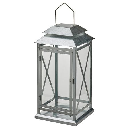 Фонарь дляформовой свечи,д/дома/улицы, оцинковка 44 см IKEA BEFÄSTA БЕФЭСТА 205.005.20