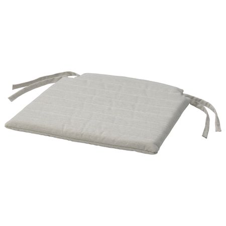 Подушка на стул, бежевый, 44, 40x43x4 см IKEA NORDVIKEN НОРДВИКЕН 004.443.18