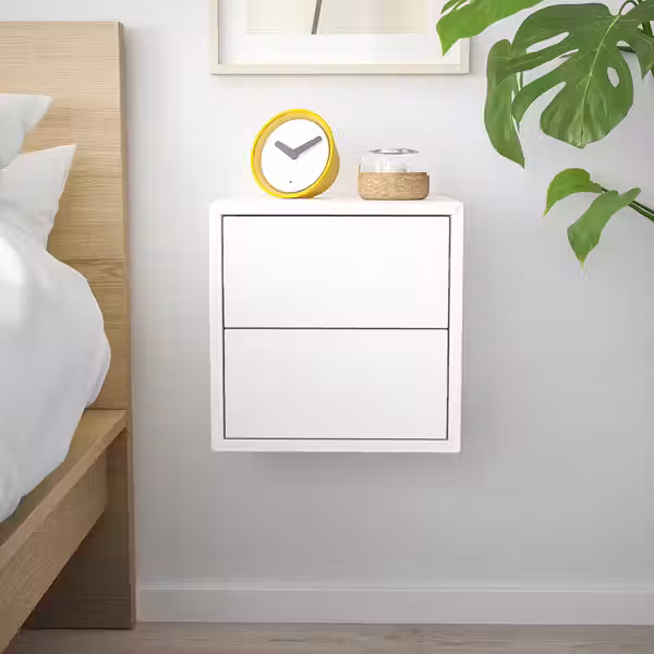 EKET Навесной шкаф с 2 ящиками - белый 35x35x35 см - фото 3