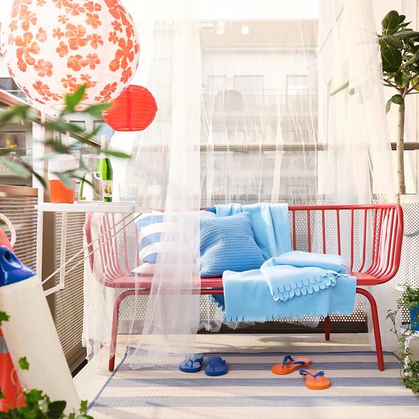 3-местный диван,садовый, красный IKEA BRUSEN БРУСЕН 204.363.55 - фото 9