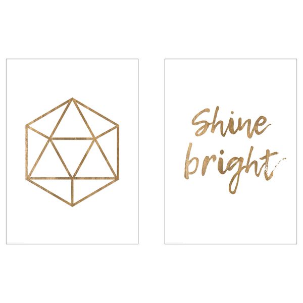 Постер, Блестящая жизнь, 40x50 см IKEA DRÖMBILD ДРЁМБИЛЬД 704.469.17 - фото 1