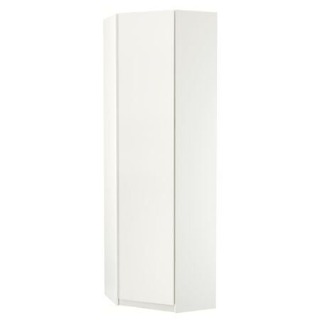 Гардероб угловой ПАКС, белый, Виканес белый