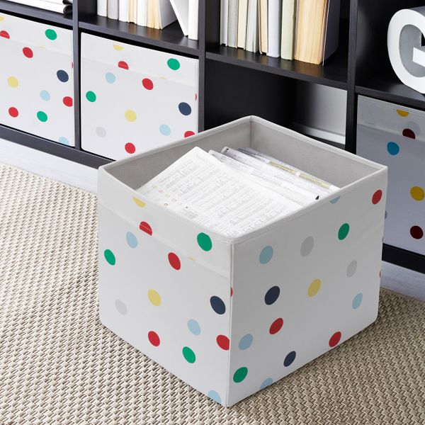 Коробка, точечный 33x38x33 см IKEA DRÖNA ДРЁНА 104.281.48 - фото 2