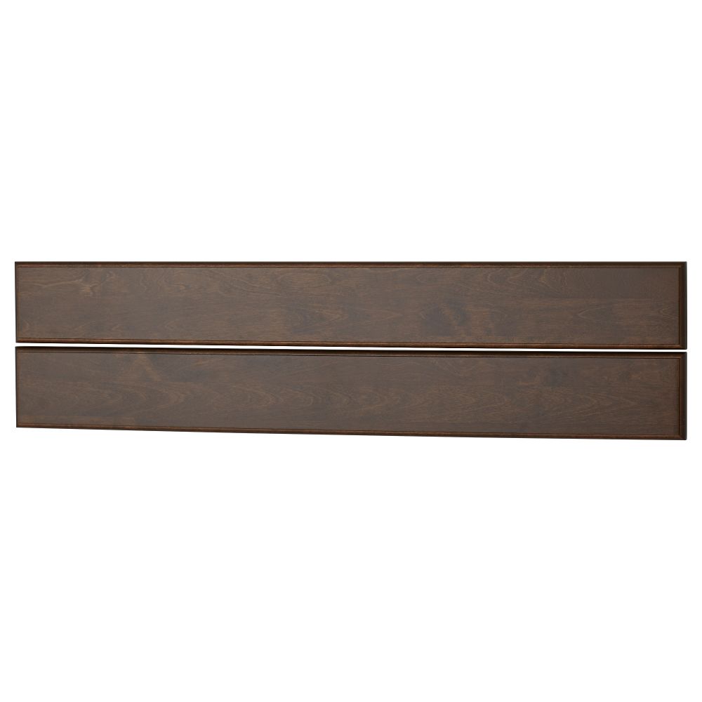 Фронтальная панель ящика ДАЛАРНА, темно-коричневый - схема-чертеж с размерами