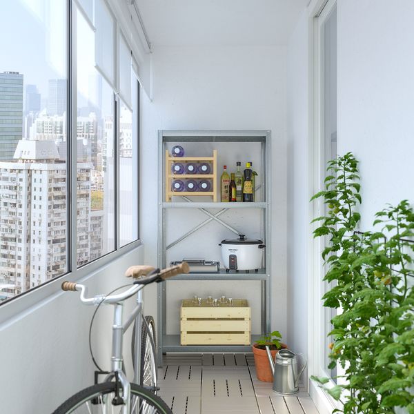 Стеллаж, 75x155 см IKEA STIGBJÖRN 903.160.95 - фото 3