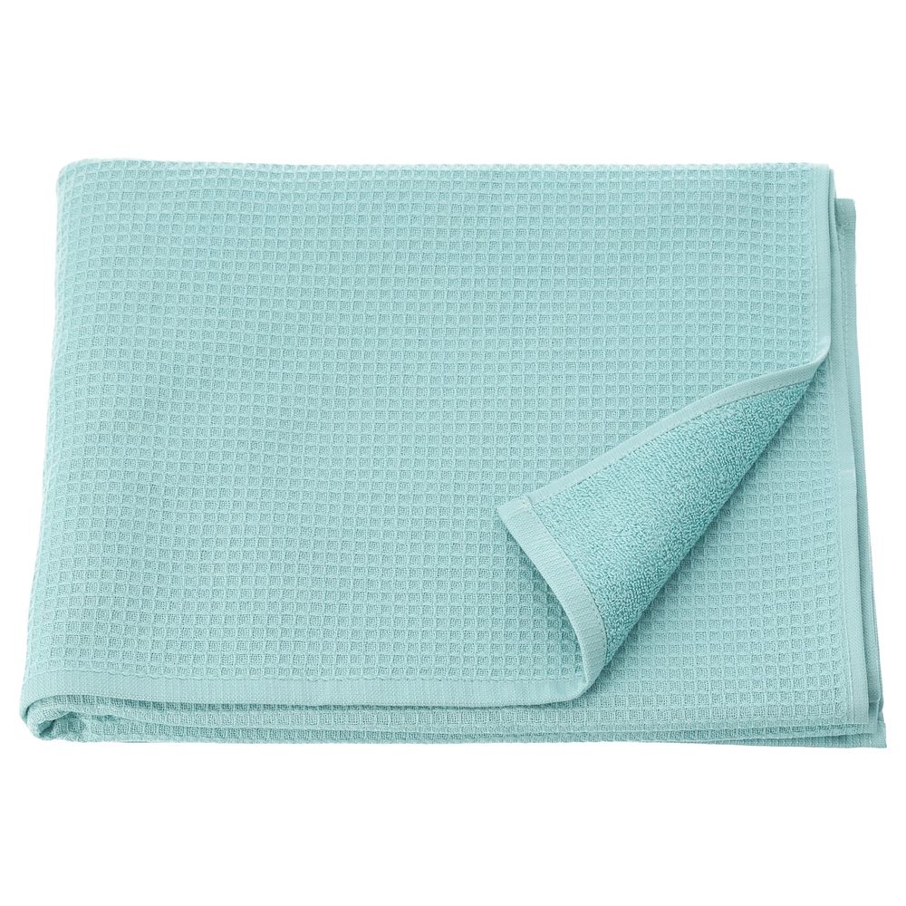 Банное полотенце, голубой 70x140 см IKEA САЛЬВИКЕН 504.555.64 - фото 1