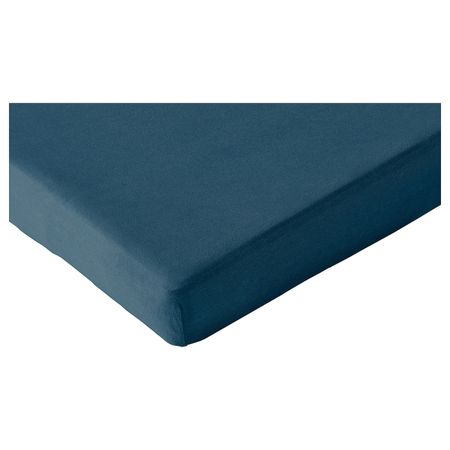 Натяжная простыня для раздвижной кровати,2шт, темная бирюза IKEA LEN ЛЕН 504.018.92