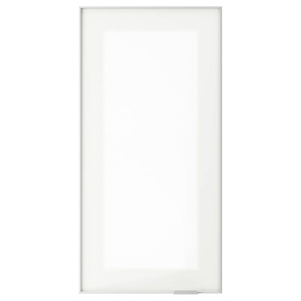 Стеклянная дверь, матовое стекло/алюминий 30x60 см IKEA JUTIS ЮТИС 203.873.45 - фото 1