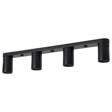 Потолочный софит, 4 ламп, антрацит IKEA NYMÅNE НИМОНЕ 004.150.90