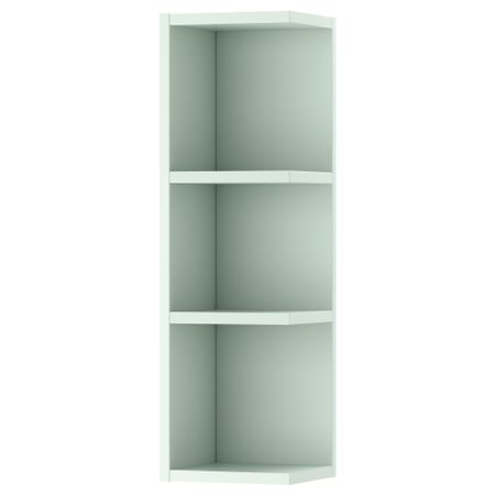 Торцевая секция ЛИЛЛОНГЕН, бледно-зеленый (19x19x64 см)
