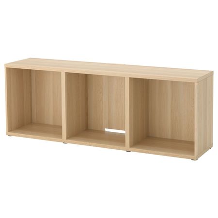 Тумба под ТВ, под беленый дуб 180x40x64 см IKEA BESTÅ БЕСТО 003.058.88