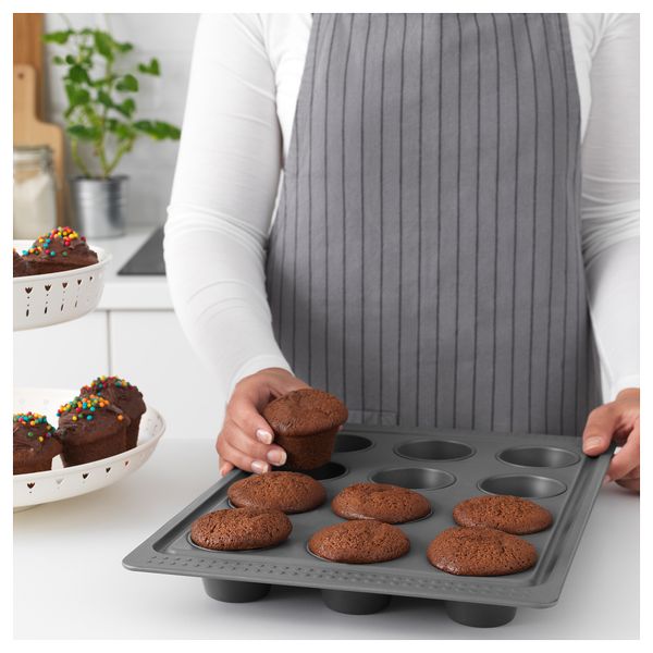 Форма для выпечки НЮБАКТ (39x28 см) - схема-чертеж с размерами