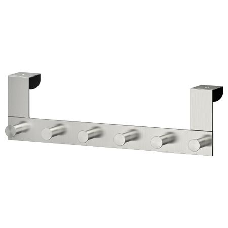 Дверная вешалка ГРУНДТАЛЬ, нержавеющ сталь