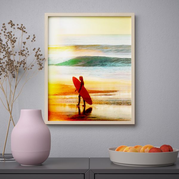 Постер, Калифорния, 40x50 см IKEA DRÖMBILD ДРЁМБИЛЬД 404.420.77 - схема-чертеж с размерами