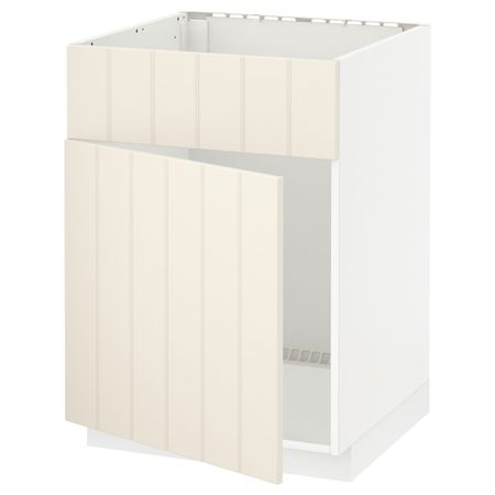 Напольный шкаф под мойку с дверцей, фронтальной панелью IKEA METOD МЕТОД 592.264.41