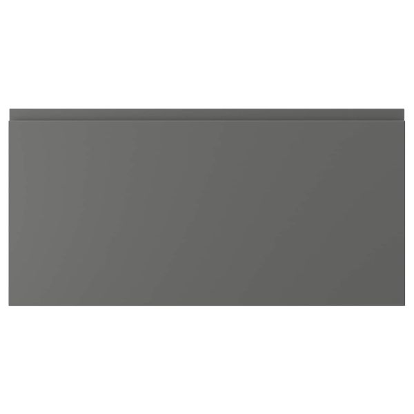 Фронтальная панель ящика, темно-серый 80x40 см IKEA VOXTORP ВОКСТОРП 004.560.28 - фото 1