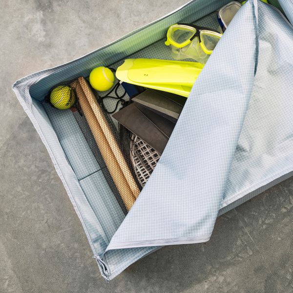 Сумка для хранения, сине-серый 71x51x18 см IKEA STUK СТУК 704.939.42 - схема-чертеж с размерами